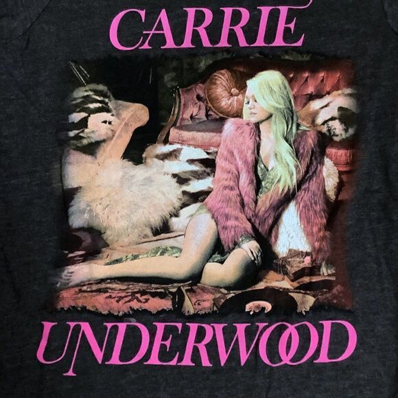Small Carrie Underwood 2019 Cry Pretty Tour Band Tee - Picture 4 of 4